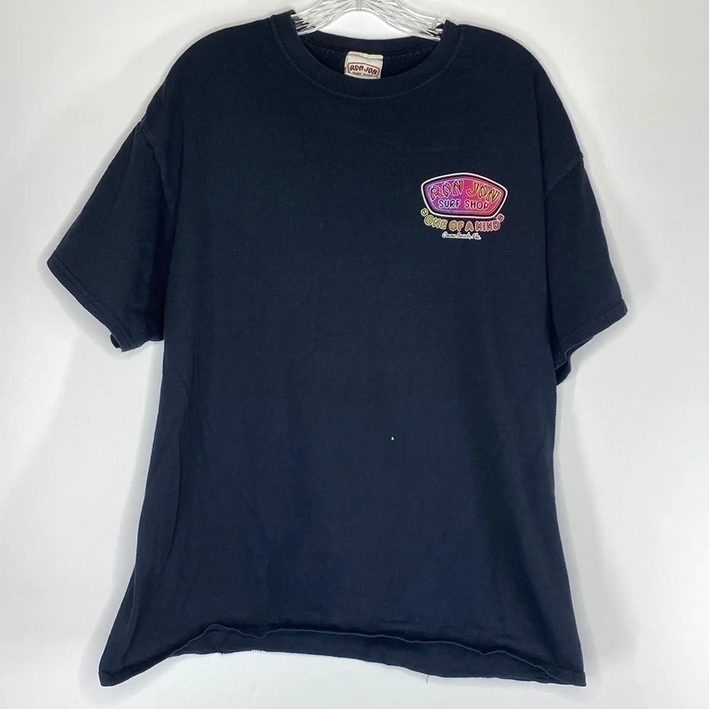 Ron Jon Surf Shop One Of A Kind Cocoa Beach, Florida Black Tshirt XL